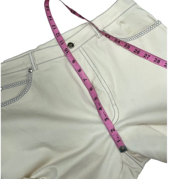 ESCADA Cream Pants - Size 42 / 12 US - Picture 6 of 14